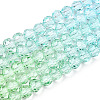 Transparent Glass Beads Strands GLAA-E036-07R-2