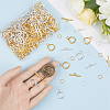 60Pcs 2 Colors Tibetan Style Alloy Toggle Clasps FIND-SP0001-24-3