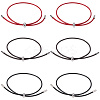 12Pcs 3 Colors Adjustable PU Leather Cord Slider Bracelets BJEW-SC0001-39P-1