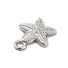 Non-Tarnish 304 Stainless Steel Pendants STAS-I197-015P-4
