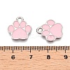 Alloy Enamel Pendants ENAM-T020-41B-RS-3