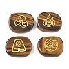 4Pcs 4 Styles Natural Tiger Eye Display Decorations G-F786-02B-06-1