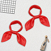 6Pcs Detachable Satin Lady's Scarf AJEW-CN0004-92B-3