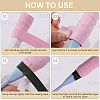 8 Bundles 8 Colors PU Leather Anti-slip Badminton Tennis Racket Grip Tape DIY-SP0005-45B-5