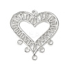 Brass Heart Chandelier Component Links KK-P290-30B-P-1