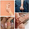 Handmade Polymer Clay Heishi Surfer Stretch Bracelets Set BJEW-SW00099-02-5