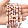 Natural Pink Opal Beads Strands G-L493-16-3