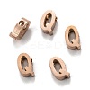 Ion Plating(IP) 304 Stainless Steel Charms STAS-K216-41Q-RG-3