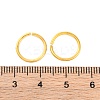 Brass Saw Cut Open Jump Rings KK-G514-01K-G-3