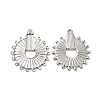 Non-Tarnish 304 Stainless Steel Pendant STAS-H212-34P-1