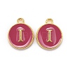Golden Plated Alloy Enamel Charms LS-ENAM-S118-08I-1