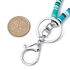 Handmade Polymer Clay ID Card Neck Strap Card Holder HJEW-JM02508-3
