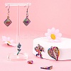 12Pcs 6 Style Alloy Pendants FIND-LS0001-36MC-6
