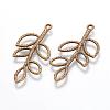Tibetan Style Alloy Pendants TIBEP-A12-3860-AB-FF-2