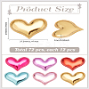 72Pcs 6 Colors Non-Woven Fabric Ornament Accessories PATC-LP0001-08A-2