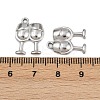 304 Stainless Steel Pendants STAS-L303-18P-3