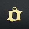 201 Stainless Steel Charms STAS-S105-JA570-O-1