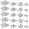 200Pcs 4 Styles Iron Studs Rivets IFIN-GF0001-54P-7