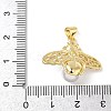 Brass Cubic Zirconia Pendants LS-KK-L253-01G-3