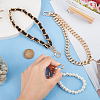 3Pcs 3 Style Wrist Phone Case Pendant Decoration & Wristlet Bag Straps AJEW-WR0001-91C-3