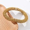 304 Stainless Steel Stretch Bangles for Women LS-BJEW-P315-02E-G-3