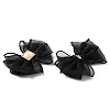 Polyester Tulle Bowknot Shoe Decorations FIND-WH0002-44A-2