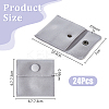 24Pcs Square Velvet Jewelry Bags TP-FI0001-02D-2