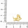 Brass Micro Pave Clear Cubic Zirconia Pendants LS-KK-F938-25D-G-3