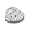 304 Stainless Steel Pendant Rhinestone Settings STAS-H225-06P-2