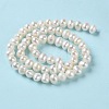 Natural Cultured Freshwater Pearl Beads Strands PEAR-E018-57-3