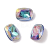 Glass Rhinestone Cabochons RGLA-L029-01A-BBLA-1