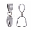 Tarnish Resistant 304 Stainless Steel Ice Pick Pinch Bails LS-STAS-R182-02-1