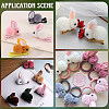 28Pcs 7 Colors Wool Felt Ball AJEW-SC0031-37B-5