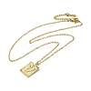 Brass Micro Pave Clear Cubic Zirconia Pendants Necklaces NJEW-K269-03B-G-2