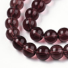 Transparent Glass Beads Strands GLAA-T032-T8mm-19-3