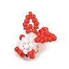MIYUKI Round Glass Seed Beads Glass Pendants PALLOY-MZ01451-01-2