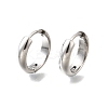 304 Stainless Steel Hoop Earrings LS-EJEW-Z123-01B-P-4