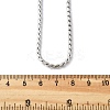 304 Stainless Steel Rope Chain Necklaces for Women LS-NJEW-Q026-02P-3