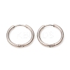 Tarnish Resistant 201 Stainless Steel Huggie Hoop Earrings LS-EJEW-L250-01J-P-2