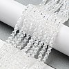 Transparent Electroplate Glass Beads Strands EGLA-A039-T3mm-A13-4