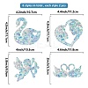 Waterproof PVC Colored Laser Stained Window Film Static Stickers DIY-WH0314-112-2