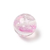 Transparent Resin Enamel Beads RESI-M052-01E-2