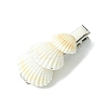 Sea Shell with Iron Alligator Hair Clips PHAR-JH00104-01-2