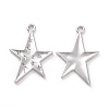 Rack Plating Alloy Pendants FIND-I037-30S-1