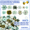 60Pcs Cloth Flower DIY-SP0005-73A-2