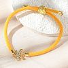 Adjustable Nylon Cord Bracelets BJEW-C096-01G-11-1