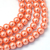 Baking Painted Glass Pearl Bead Strands HY-Q003-5mm-77-1