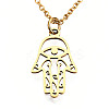 201 Stainless Steel Pendant Necklaces NJEW-T009-JN135-40-2-1