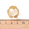 304 Stainless Steel Open Cuff Rings for Women RJEW-K309-01G-5