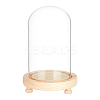 Glass Dome Cover AJEW-WH0312-39-2